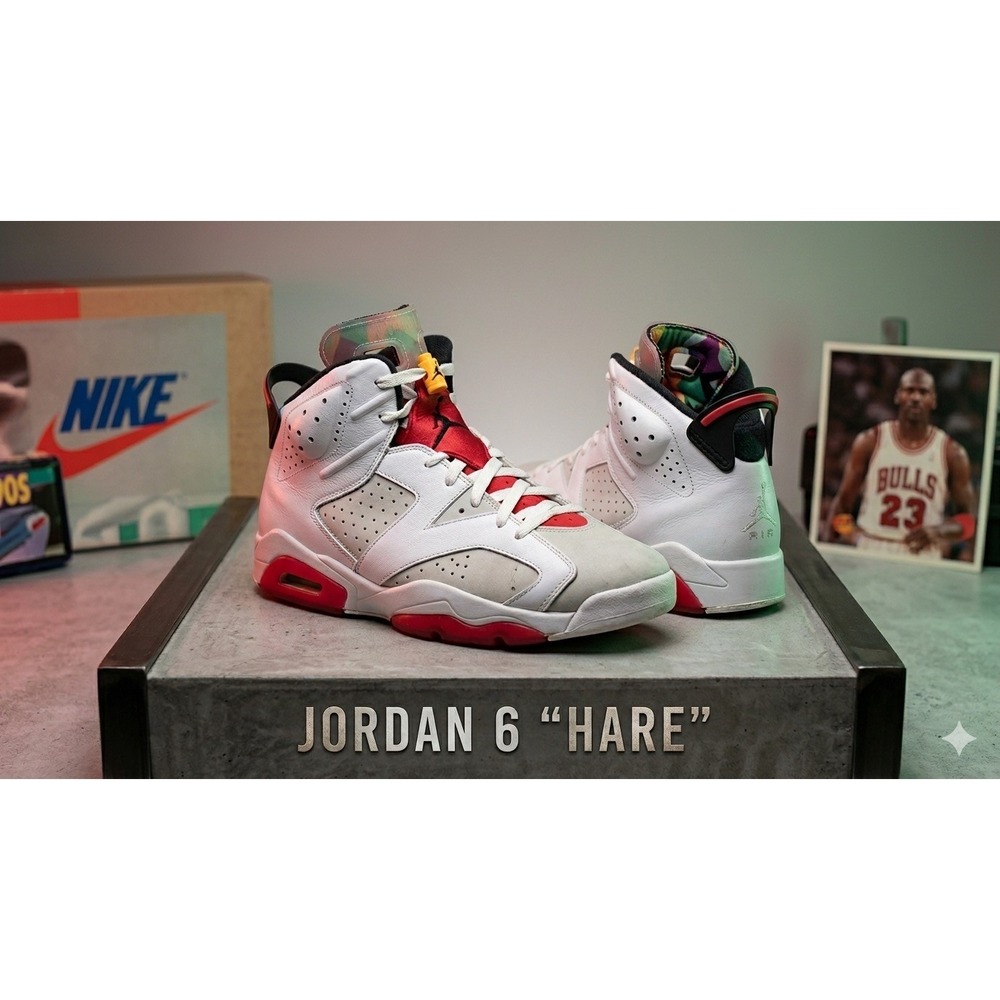 Air Jordan 6 Retro Hare (CT8529-062), Clean! No Box‎
